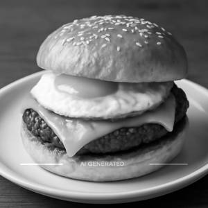 Egg Cheese Burger
