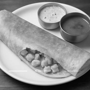 Plain Paneer Dosa