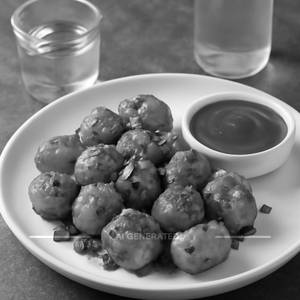 Chilli Garlic Potato Shots