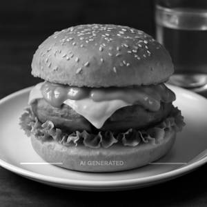 Peri Peri Cheesy Burger