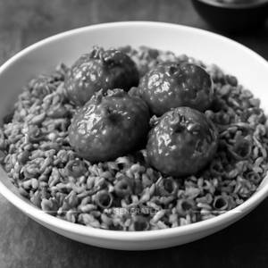 Egg Manchurian Rice