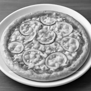 Corn Onion Pizza 8 Inch