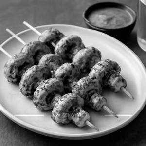 Kali mirch mushroom tikka