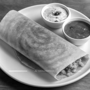 Veg masala dosa