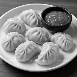 Steamed Momos [ 6 Pieces ]
