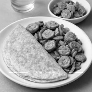 Chicken Sausage Omlette
