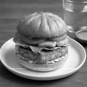 Paneer Momos Burger