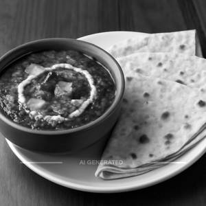 Methi Chaman & Rumali Roti (4 Pieces)