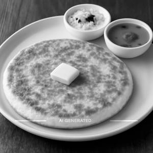 Butter Plain Uttappam