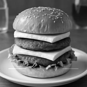 Cheese burger [double]