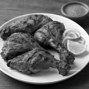 Tandoori chicken [half, 4 pieces]