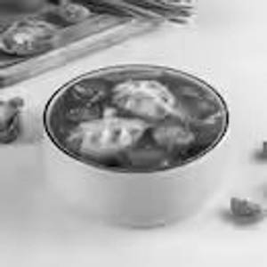 Spicy Seafood Dumpling Soup