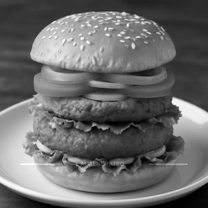 Double Tikki Burger