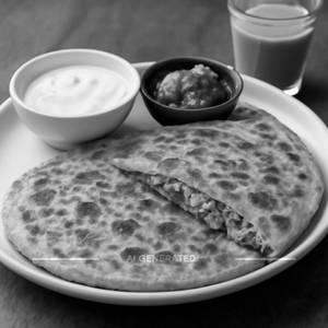 Aloo Pyaz Paratha