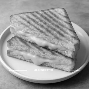 Plain Cheese Grilled Sandwich
