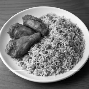 Chicken wings Fried Rice