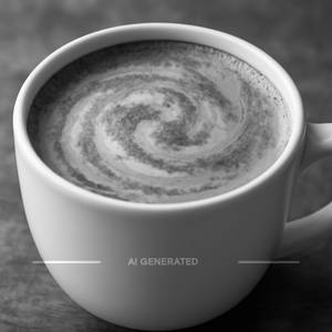 Hazelnut hot coffee