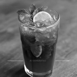Blackcurrant mojito