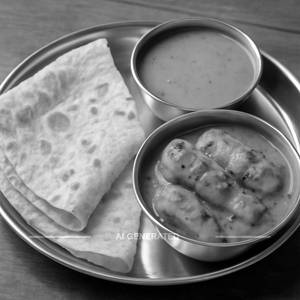 Soya Chaap Thali