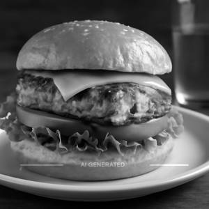 Tandoori Cheese Paneer Burger