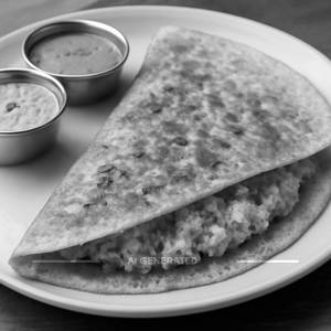Onion Dosa+upma Dosa