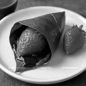 Strawberry chocolate paan