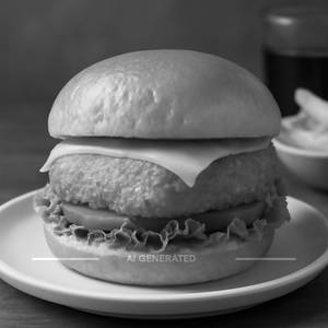 Crispy Paneer Cheese Burger