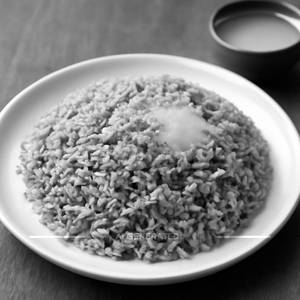 Pudina pickle Rice With Pure ghee