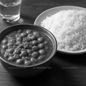 Chole with Rice