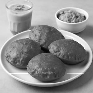 Beetroot Poori