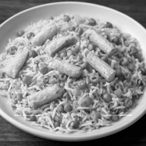 Baby corn fried rice     [full]