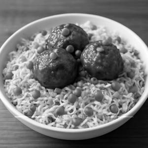 Veg Manchurian Fried Rice