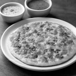 Butter masala uttappam
