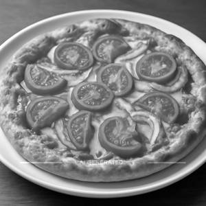 Tomato Onion Pizza