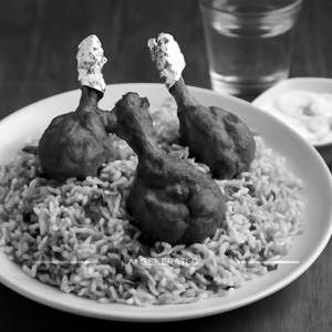 Chicken Lollipop Biryani