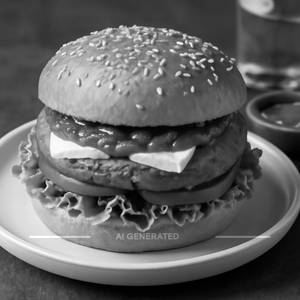 Schezwan Cheese Burger