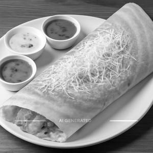 Cheese Paper Masala Dosa