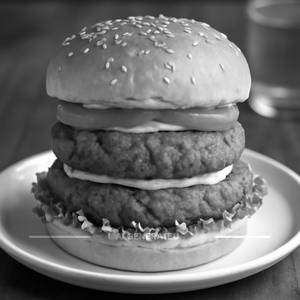 Double Aloo Tikki Burger
