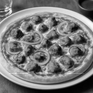 Chicken tikka pizza