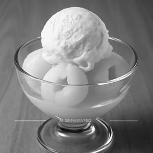 Lychee With Ice Cream