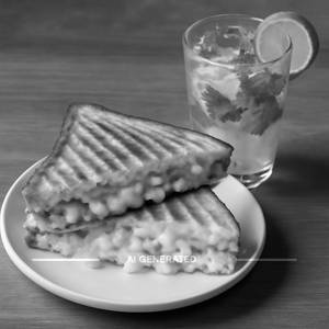Cheese Sandwitch and Mojito Combo