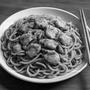 Chicken noodles