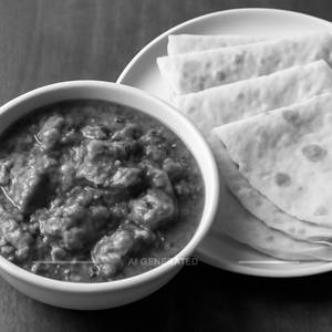Hot Methi Chicken & Rumali Roti( 4 Pieces)