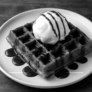 Malai Chocolate Waffle