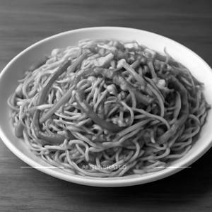 Veg hakka noodles (full)