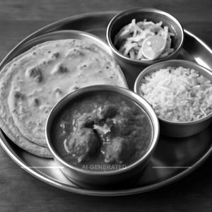 Mutton Thali