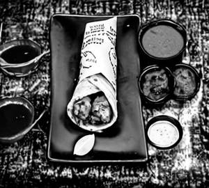 Chicken Tikka Cheese Roll