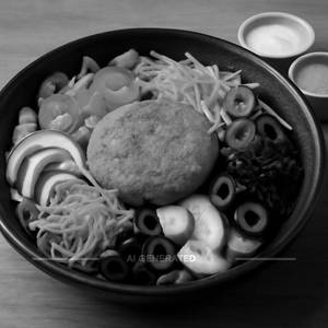 Veggie Patty Salad