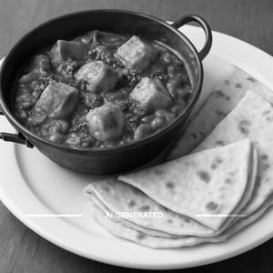 Kadai Panner & Rumali Rotis ( 4 Pieces)