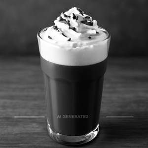 Chocolate With Vanilla Milk Shake